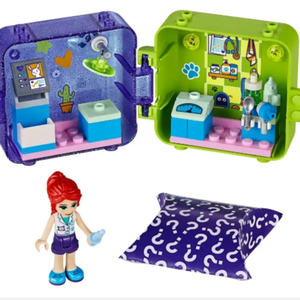 Lego Friends‎ Mia's Play Cube Incomplete 41403 Vet